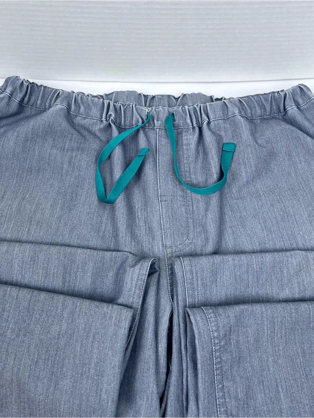 Figs Men's Technical Collection Pisco Graphite Drawstring Scrub Pants Size M
